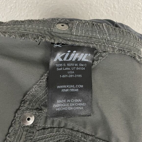 Kuhl Womens Size 4 Gray Inspiratr Ankle Zip Skinny Outdoor Hiking Camping Pant - Picture 4 of 5